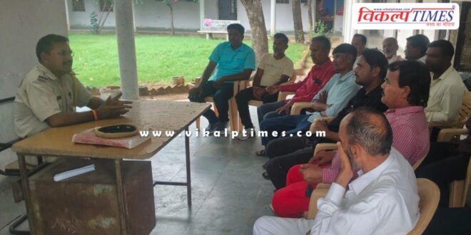 CLG meeting was organised in view of the upcoming festivals in sawai madhopur