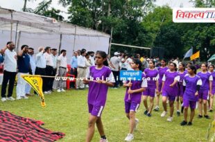 Collector inaugurated the 69th State Level Netball Girls Category Competition in Sawai Madhopur