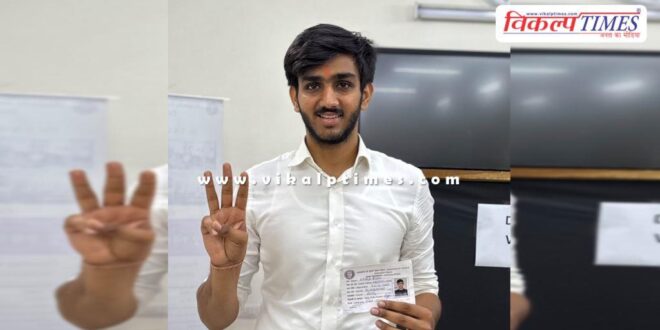 Delhi University elections ABVP Aryan Mann elected president