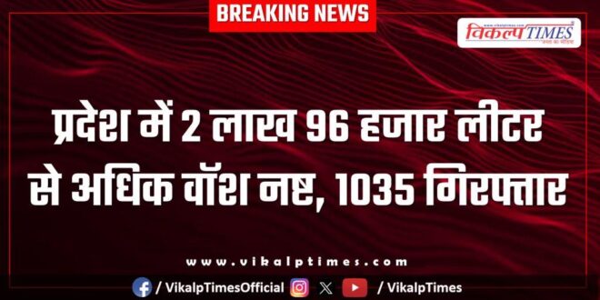 Excise Department Jaipur Rajasthan News 15 Sept 25