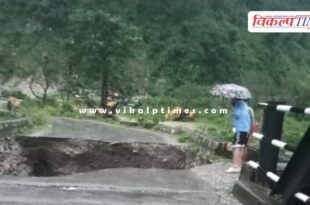 Many roads washed away due to heavy rain in Uttarakhand