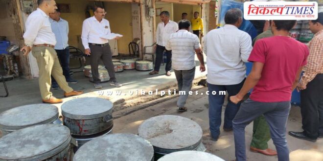 1,380 kg of adulterated mawa destroyed in Mawa Mandi Jaipur