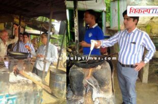 20 kg of jalebi, 30 kg of used oil and 70 kg of spices destroyed in sawai madhopur