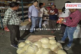 2,727 kg of adulterated milk cake and mawa sweets destroyed in jaipur