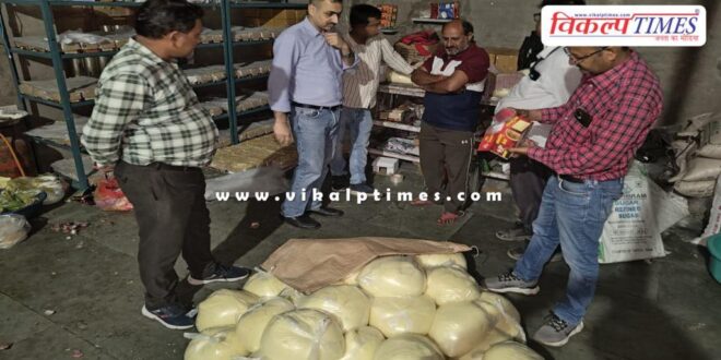 2,727 kg of adulterated milk cake and mawa sweets destroyed in jaipur