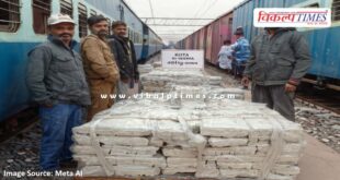 400 kg of mawa brought from Delhi to Kota by train was recovered in kota