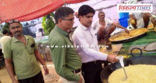 90 liters of syrup, 50 liters of used oil and 8 kg of laddus were destroyed in sawai madhopur