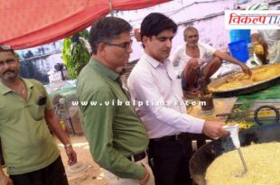 90 liters of syrup, 50 liters of used oil and 8 kg of laddus were destroyed in sawai madhopur