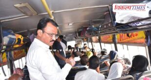 Deputy CM Dr. Premchand Bairwa conducted a surprise inspection of roadways and private buses.