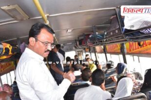 Deputy CM Dr. Premchand Bairwa conducted a surprise inspection of roadways and private buses.