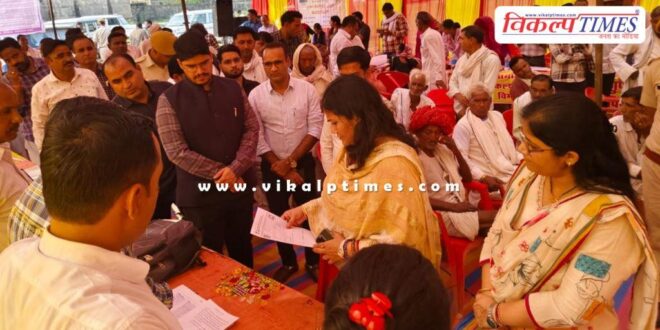 Divisional Commissioner Dr. Tina Soni inspected the Chakeri Rural Service Camp.