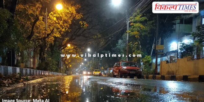 Drizzle rain continues in Kota since late night