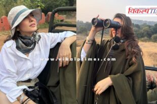 Film actress Hansika Motwani on Ranthambore tour