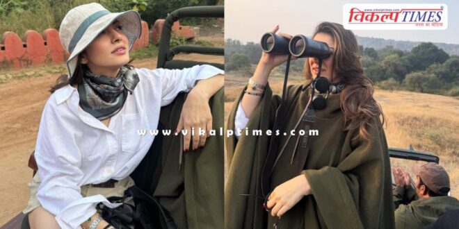Film actress Hansika Motwani on Ranthambore tour