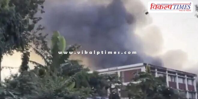 Fire breaks out at Dhaka International Airport in Bangladesh