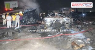 Fire incident in jaipur ajmer highway