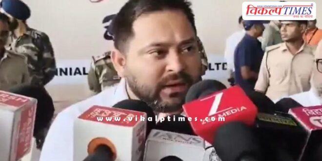 Outsiders want to enslave Bihar Tejashwi Yadav