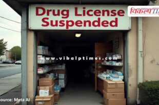 Retail medical store license suspended in sawai madhopur