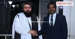 Taliban government's foreign minister Amir Khan Muttaqi arrives in Delhi