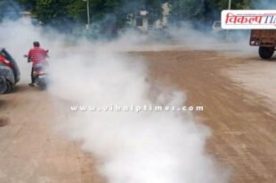 The Municipal Council has launched a fogging campaign to prevent seasonal diseases in sawai madhopur