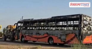 Tragic bus accident in Jaisalmer Rajasthan