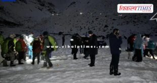 climbers trekking Mount Everest rescue operation