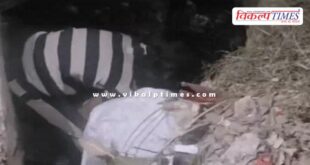 70-year-old woman fell into a 10-foot deep pit in kota