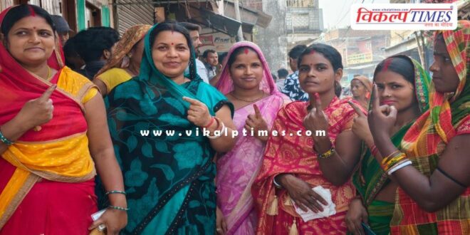 Bihar Assembly Elections 42.31% voter turnout till 1 pm
