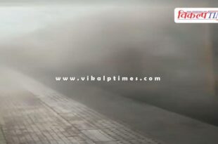 Bikaner-Bandra train's brake shoe catches fire in deshnok railway station bikaner