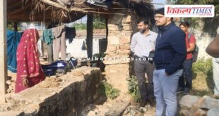 CEO Gaurav Budania inspected the Gram Panchayats of Sawai MAdhopur