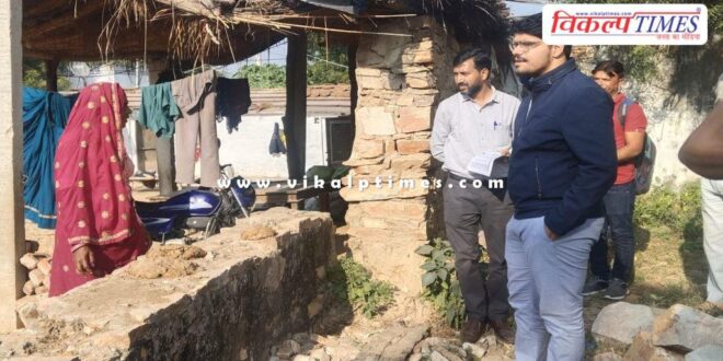 CEO Gaurav Budania inspected the Gram Panchayats of Sawai MAdhopur
