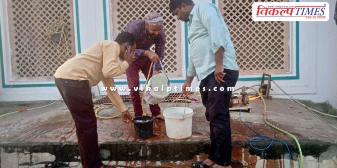 Drinking water crisis in Ansari Mohalla, thousands dependent on just one borewell in sawai madhopur