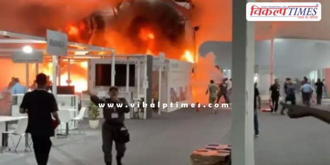 Fire breaks out during COP-30 climate change meeting in Brazil