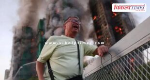 Fire engulfs several buildings in Hong Kong