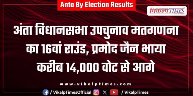 Pramod Jain Bhaiya won by around 14,000 votes.