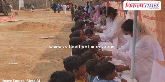 Pulse polio campaign on Sunday in rajasthan