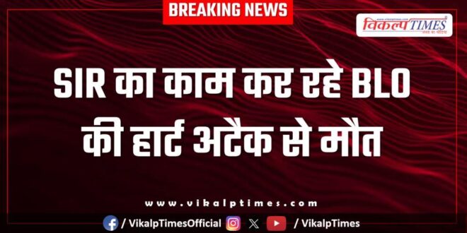 SIR BLO Sawai Madhopur News 19 Nov 25
