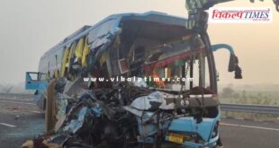 Sleeper Bus Accident in Delhi Mumbai Express Way Kota