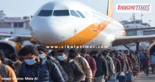 The plane broke down, causing passengers to suffer in jaipur airport
