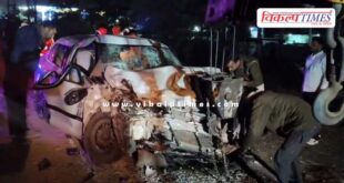 Truck car accident on national highway 52 modak kota