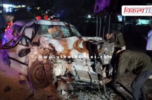 Truck car accident on national highway 52 modak kota