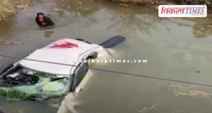 Woman jumps into water to save drowning family in dungarpur