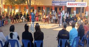 Alumni gift water cooler to Phalodi Quarry School in sawai madhopur