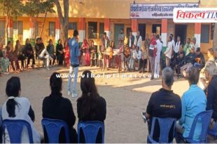 Alumni gift water cooler to Phalodi Quarry School in sawai madhopur