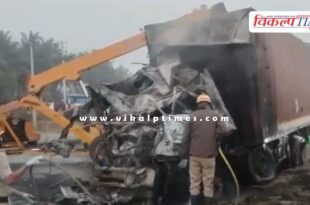 Bus accident near Gorlathu village in Chitradurga district on National Highway 48