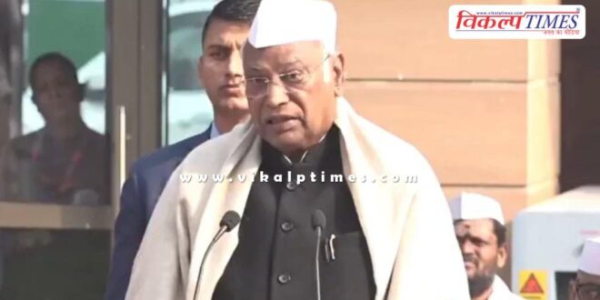 Congress unites, BJP divides Mallikarjun Kharge