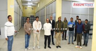 District Election Officer inspected the EVM-VVPAT warehouse in sawai madhopur