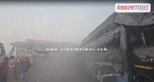 Fog causes multiple vehicle collision on Delhi-Agra Yamuna Expressway