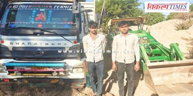 Gravel Mining Chauth ka barwara police sawai madhopur news 14 dec 25