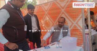 Health camp organized to mark completion of 2 years of state government in sawai madhopur